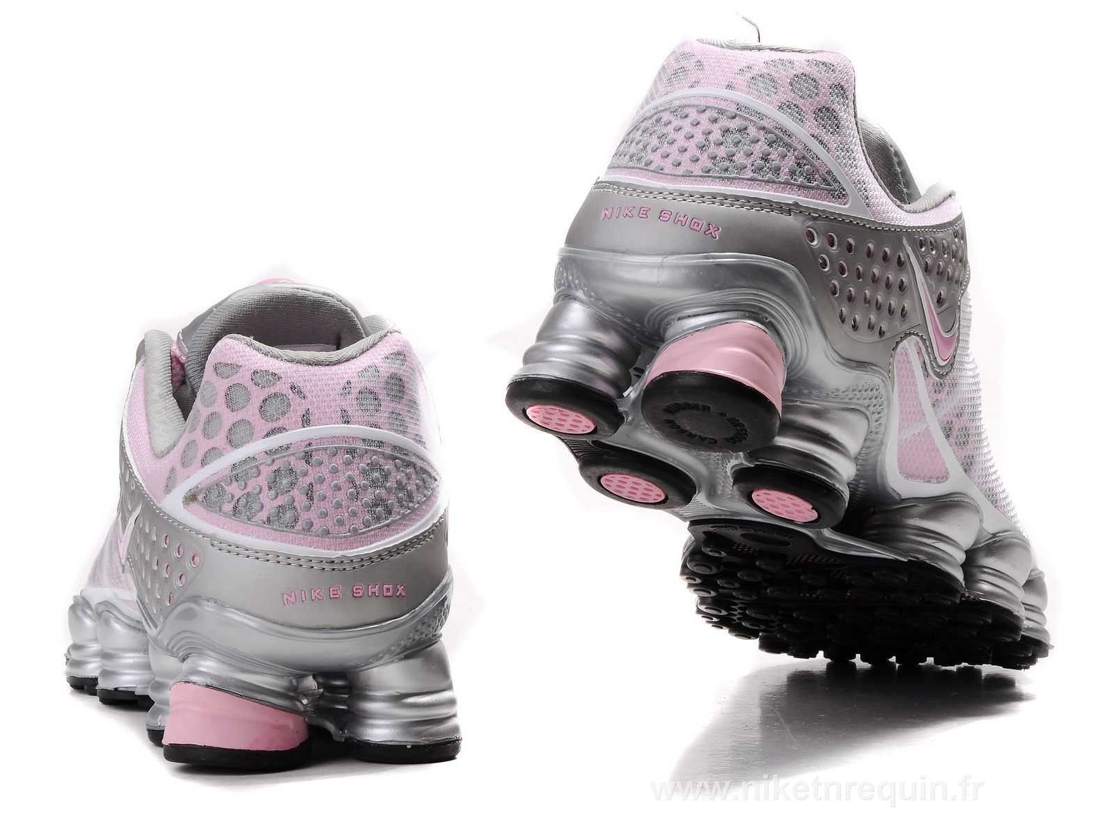 femmes mauve et argente Nike Shox TL3 (1).JPG